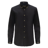 Imperial Essence Button-Up Shirt BLACK/GOLD